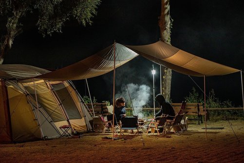 Camping – en god måde at stifte nye bekendtskaber på